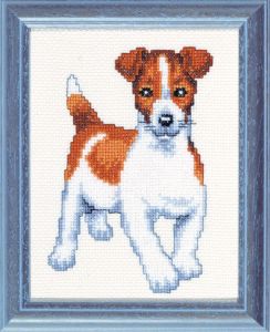 Embroidery kit Jack Russell