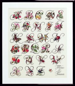 Borduurpakket flora & fauna ABC Borduurpakket flora & fauna ABC