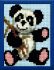 kinderborduurpakket panda