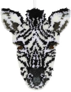 DIY Zebra kop hanger knooppakket