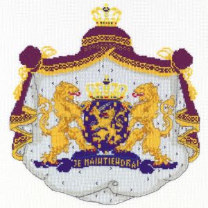 Dutch Royal Weapon embroidery kit.