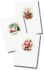 embroidery kit 3 christmas cards with cards envelopes