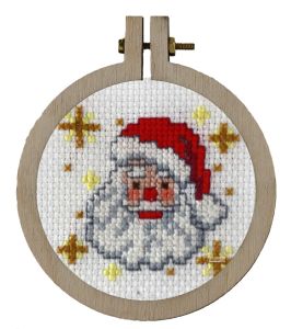 Embroidery kit Christmas ornament , nice for the Christmas tree