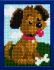 embroidery kit doggy for children printed