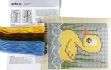 Embroidery kit duckling for children printed