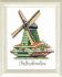 embroidery kit dutch windmill