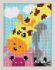 embroidery kit for children funny animals printed