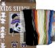 Embroidery kit for children short flat stitch panda.