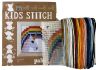 Embroidery kit for children short flat stitch unicorn