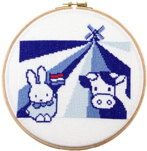 Embroidery kit Miffy in Holland