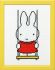 embroidery kit miffy on a swing dick bruna