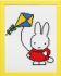 Embroidery kit Miffy playing with kite Dick Bruna.