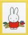 embroidery kit miffy with paintbrushes dick bruna