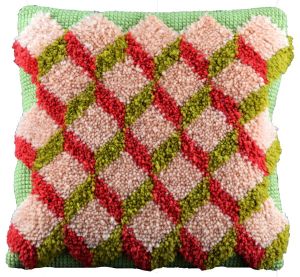kussen kruissteek/ knoop kubussen borduurpakket kussen kruissteek/ knoop kubussen borduurpakket