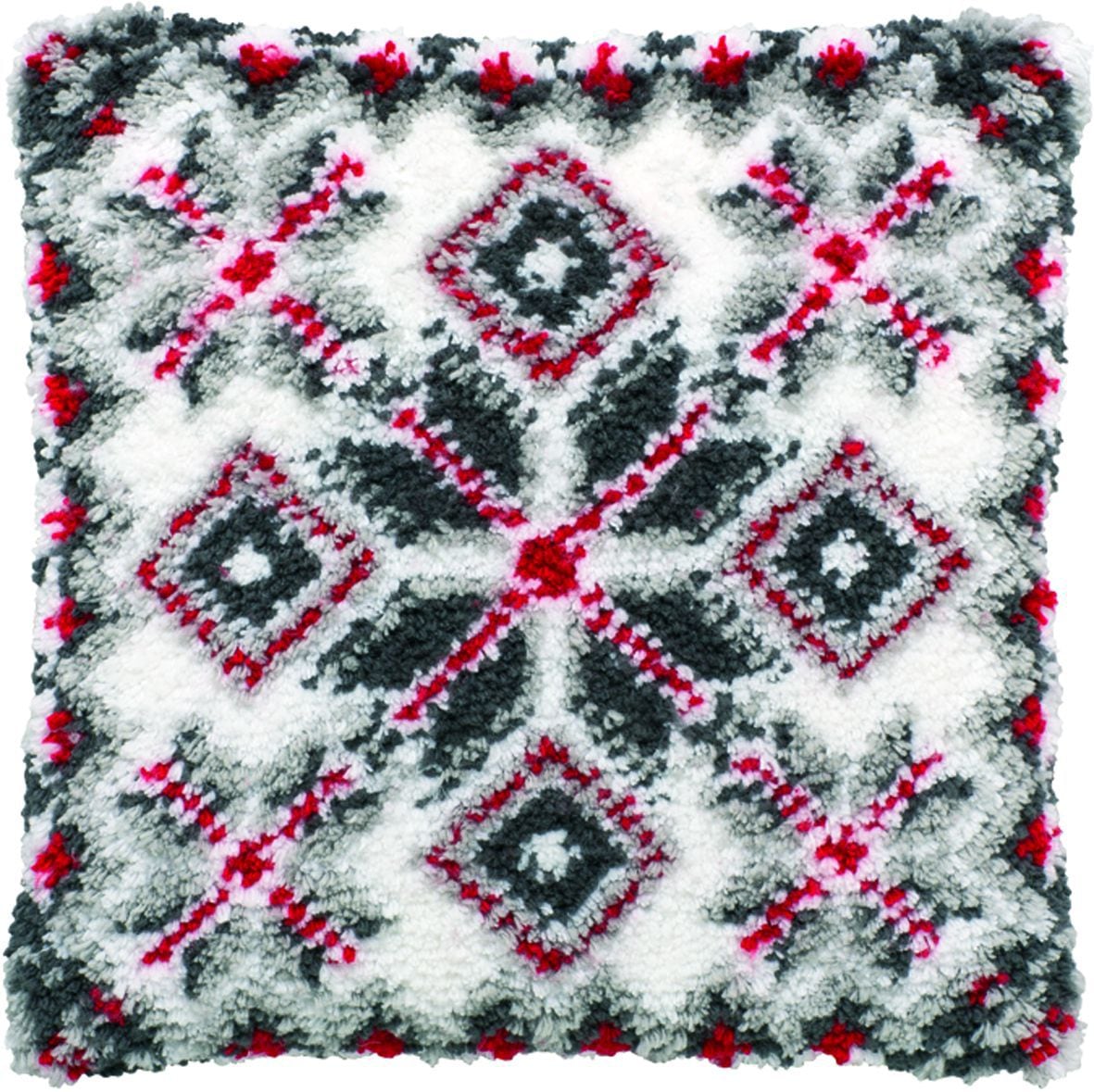latch hook cushion kit norwegian patterns