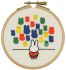 printed embroidery kit miffy in the museum dick bruna